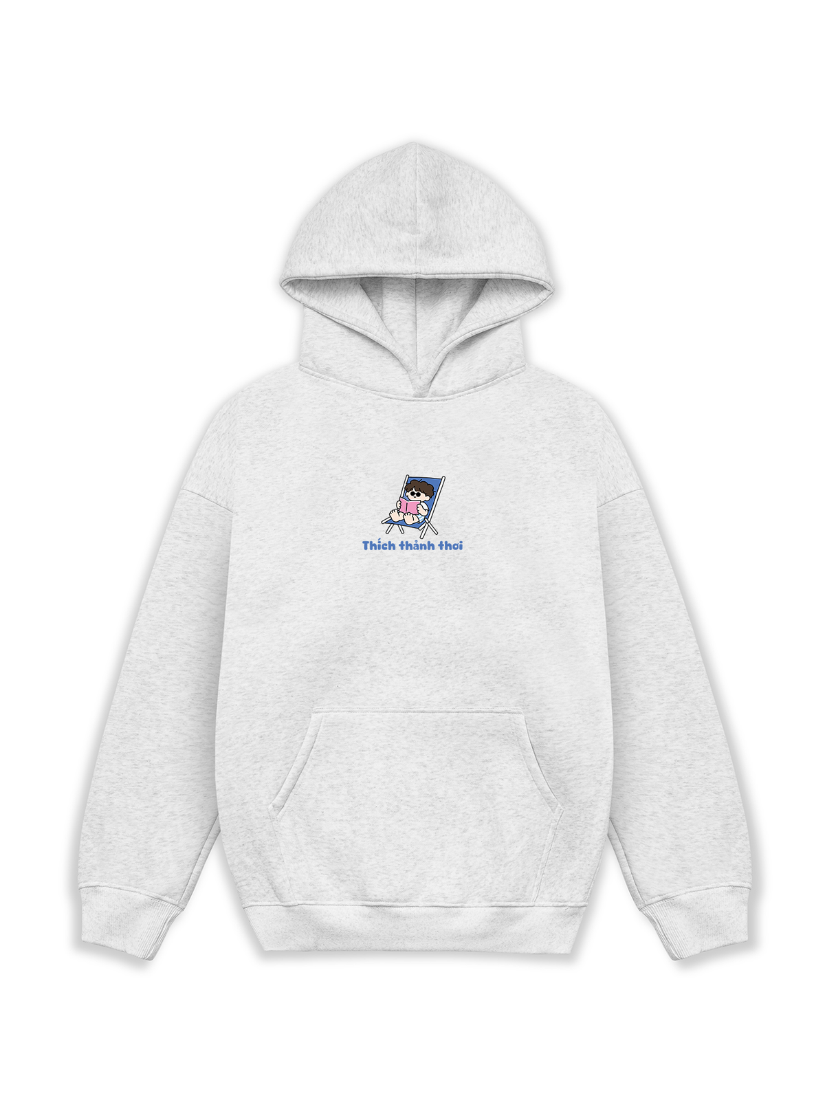 Áo Hoodie Nỉ Hai Da Thích Thảnh Thơi