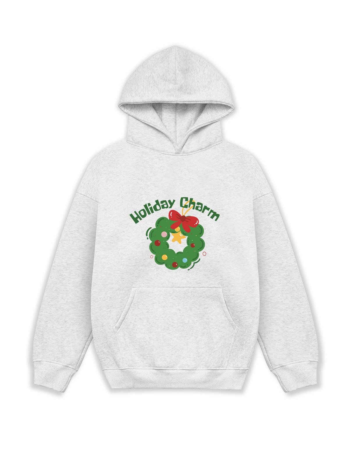 Áo Hoodie Nỉ Hai Da Holiday Charm