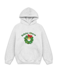 Áo Hoodie Nỉ Hai Da Holiday Charm