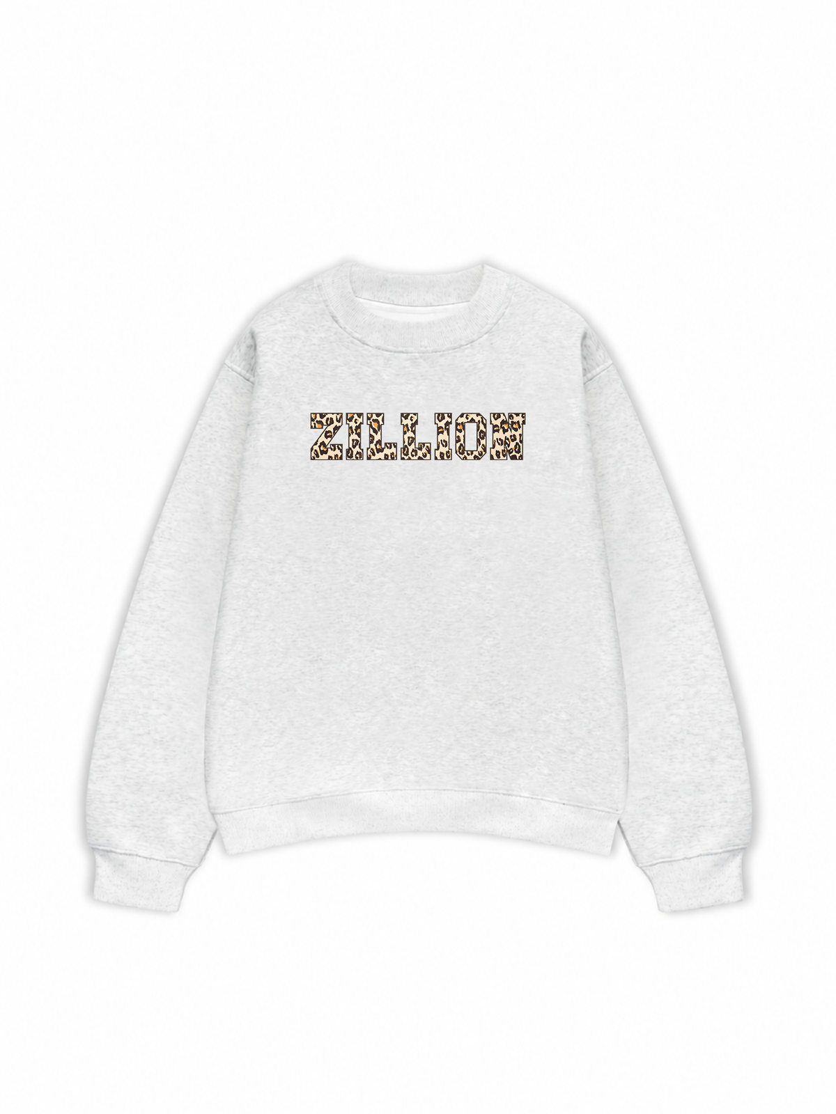 Áo Sweater Nỉ Hai Da Zillion Leopard