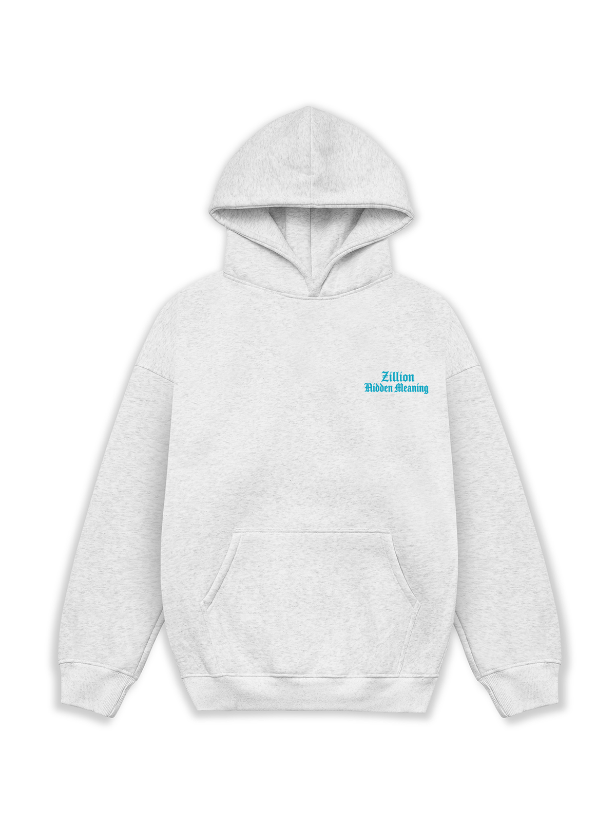 Áo Hoodie Nỉ Hai Da Zillion Blue Rug