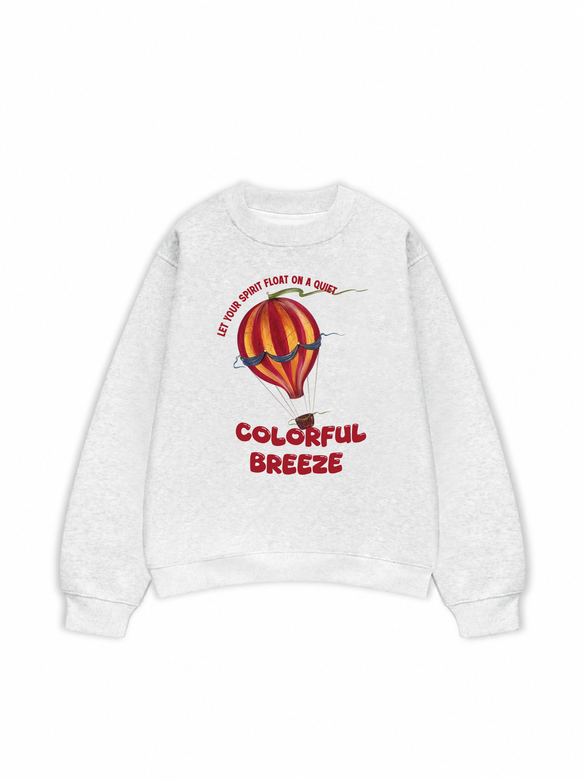 Áo Sweater Nỉ Hai Da Colorful Breeze