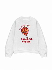 Áo Sweater Nỉ Hai Da Colorful Breeze