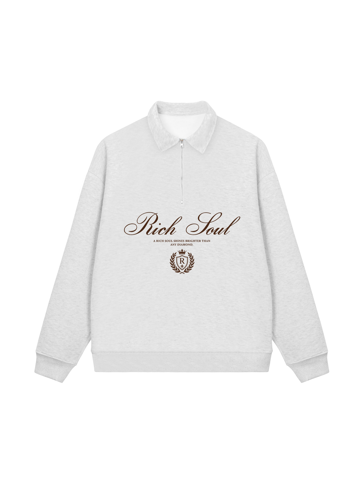Áo Sweater Polo Nỉ Hai Da Rich Soul