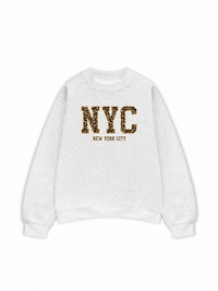 Áo Sweater Nỉ Hai Da New York City
