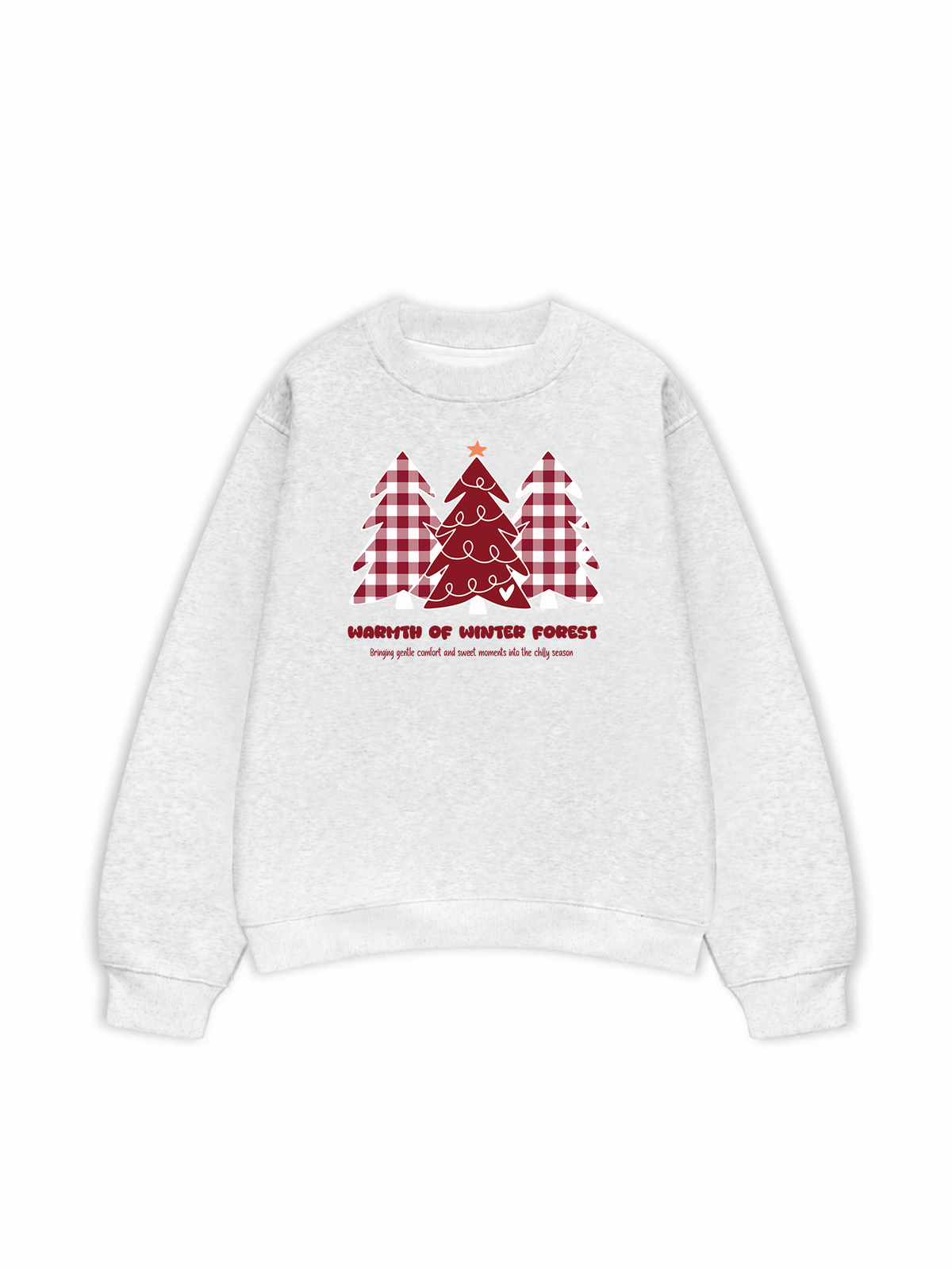 Áo Sweater Nỉ Hai Da Warmth Of Winter Forest