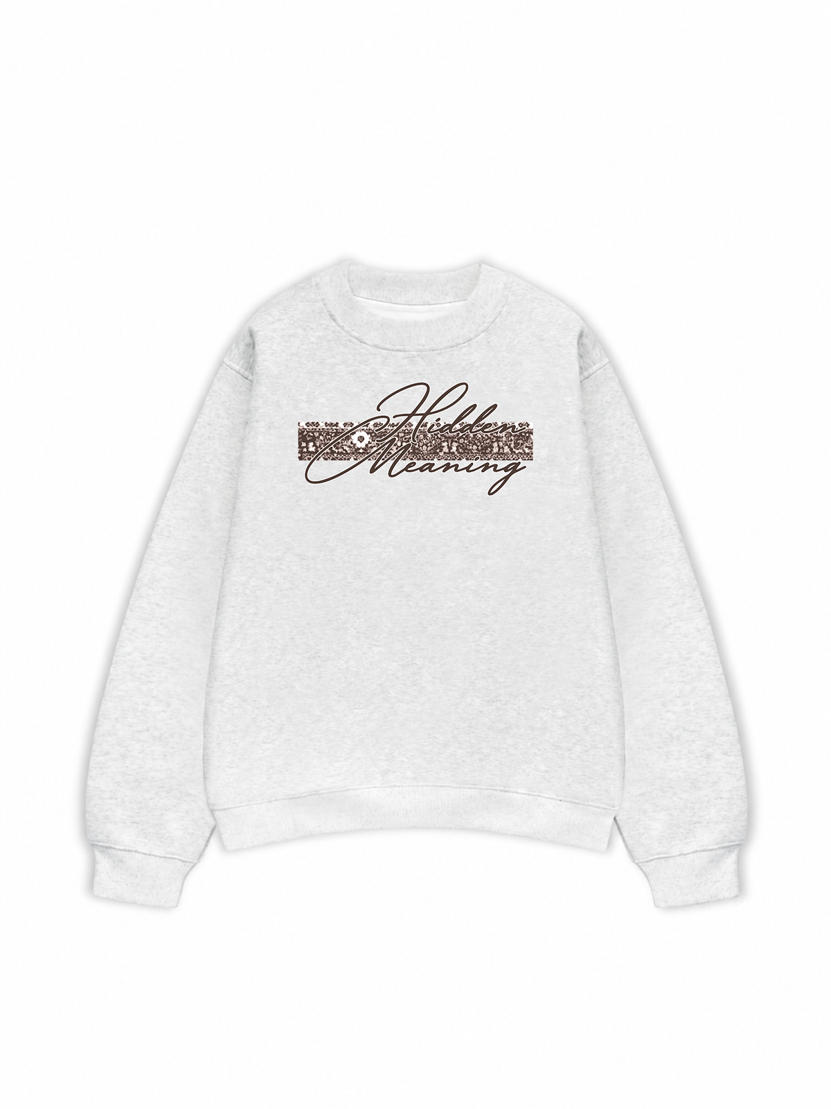 Áo Sweater Nỉ Hai Da Hidden Meaning