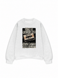 Áo Sweater Nỉ Hai Da Gen X Raised On