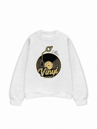 Áo Sweater Nỉ Hai Da Zillion Vinyl