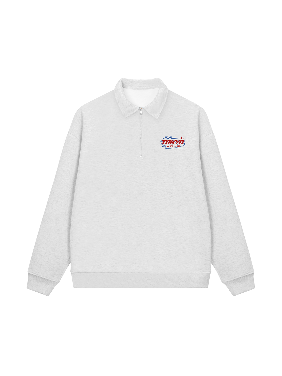 Áo Sweater Polo Nỉ Hai Da Tokyo Wave